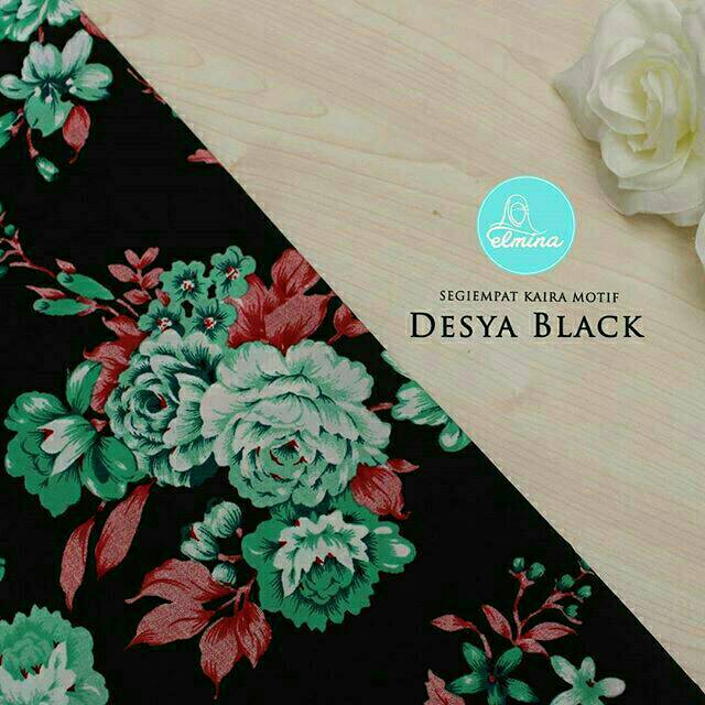 Square hijab segi empat wolvis Elmina hijab syari jilbab syari segiempat