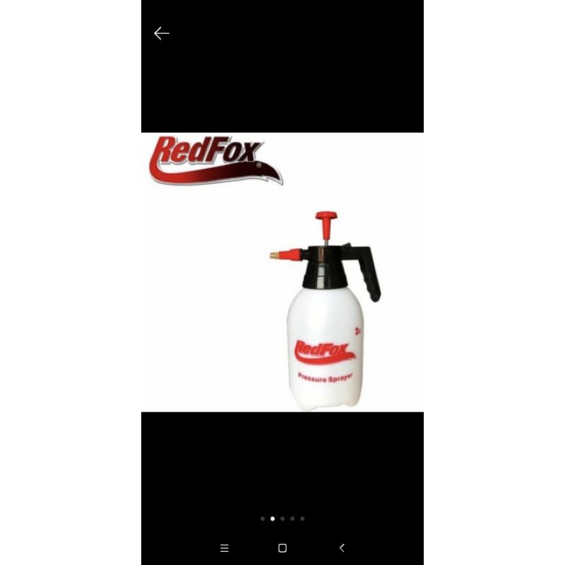Semprotan Disenfektan (Hama) Redfox 2M / 2Ltr