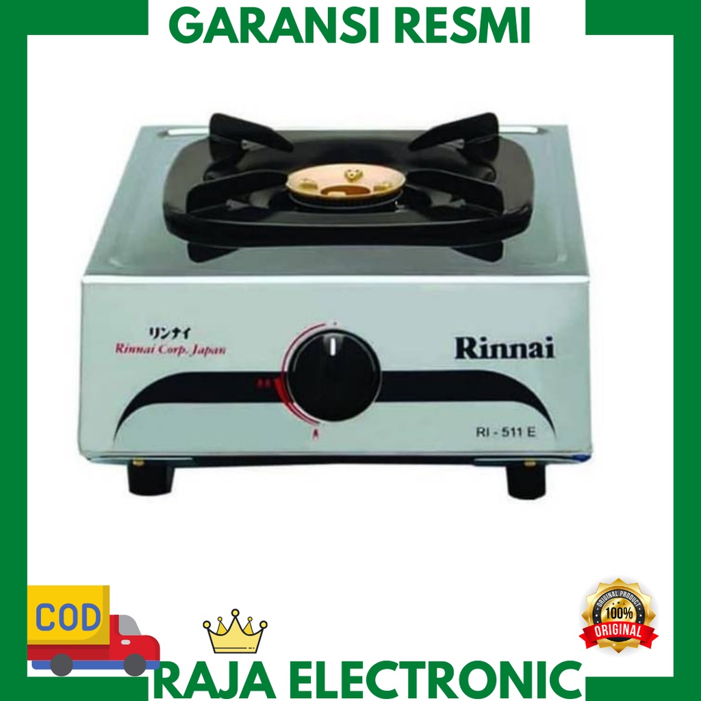 KOMPOR GAS RINNAI 511E - Kompor Gas Rinnai 1 Tungku RI 511E