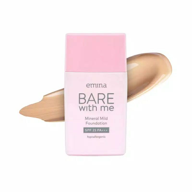 EMINA Bare with me Minelar Mild Foundation