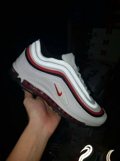 nike air max 97 white red crush