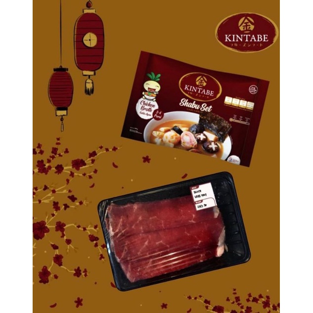 

Bundling Package - Shabu & Beef set - Less fat 250gr