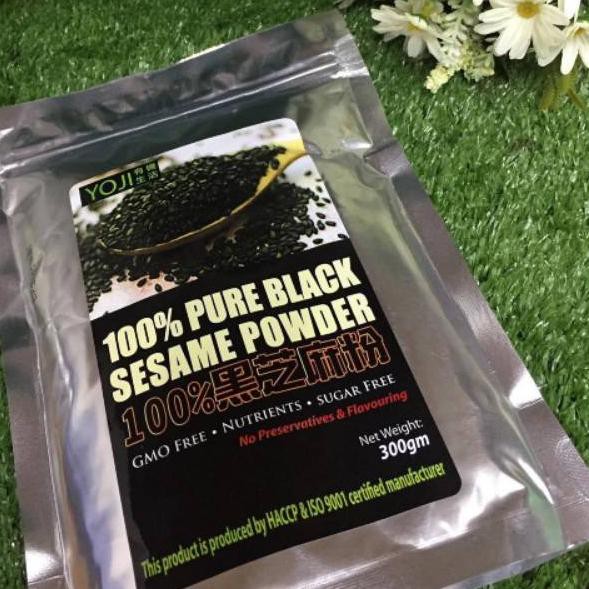 

(NEW ARRIVAL) Yoji 100% Pure Black Sesame Powder 300g