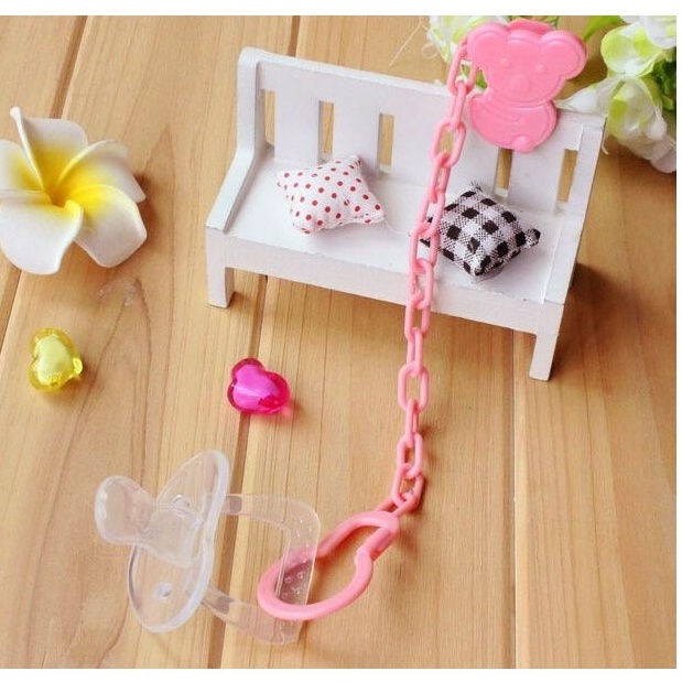 Tali Gantungan Empeng Baby/Klip Rantai Penjepit Dot Bayi/Teether Clipper Pacifier Holder/C43