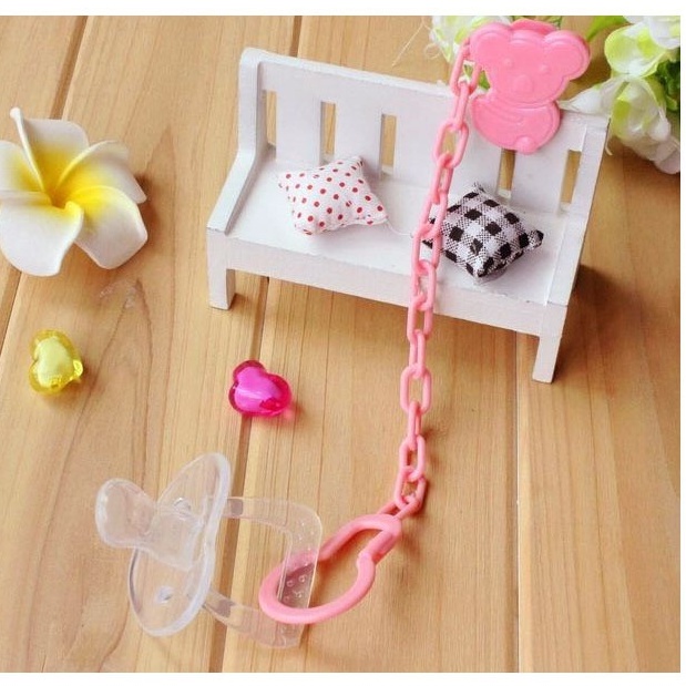 Tali Gantungan Empeng Baby/Klip Rantai Penjepit Dot Bayi/Teether Clipper Pacifier Holder/C 43