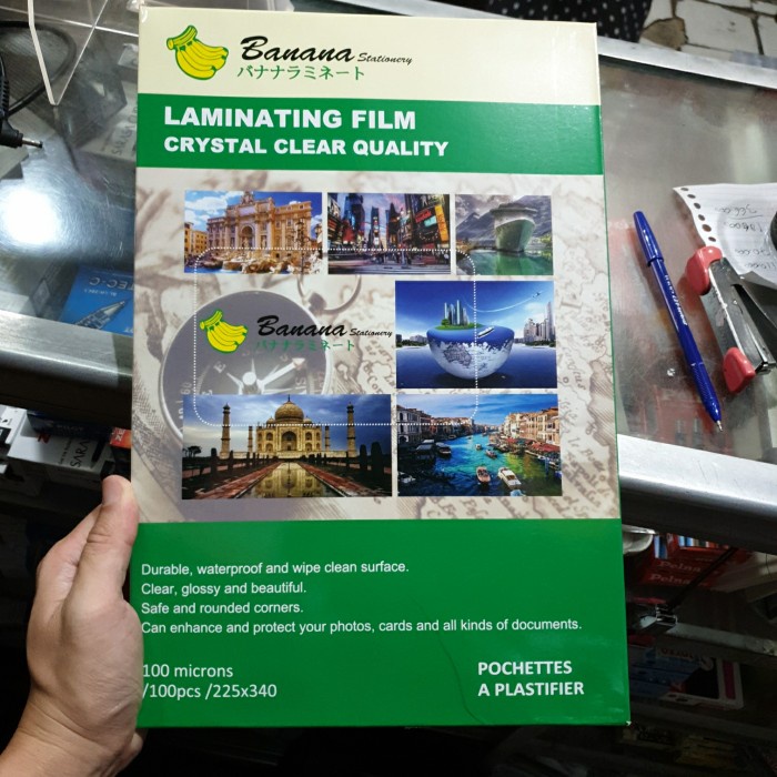 

Premium Plastik Laminating Folio 100 Micron Banana