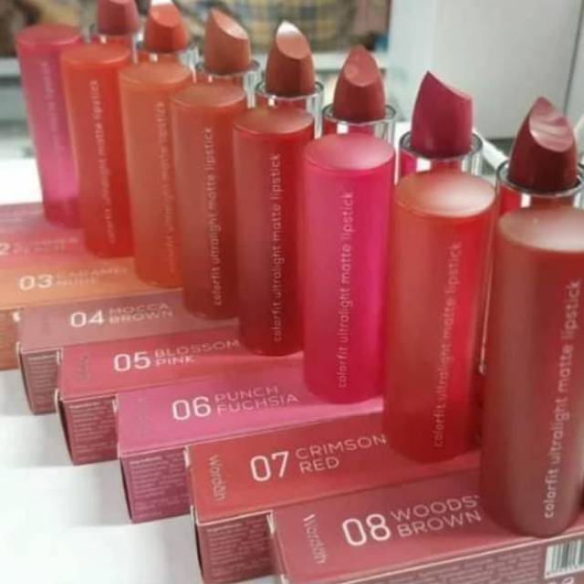 WARDAH ULTRALIGHT MATTE LIPSTICK/LIPSTICK/WARDAH