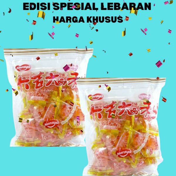 

☄️NEW✨ Naraya Orange Candy Jelly / JELLY ORANGE MANDARIN CANDY 500 gram