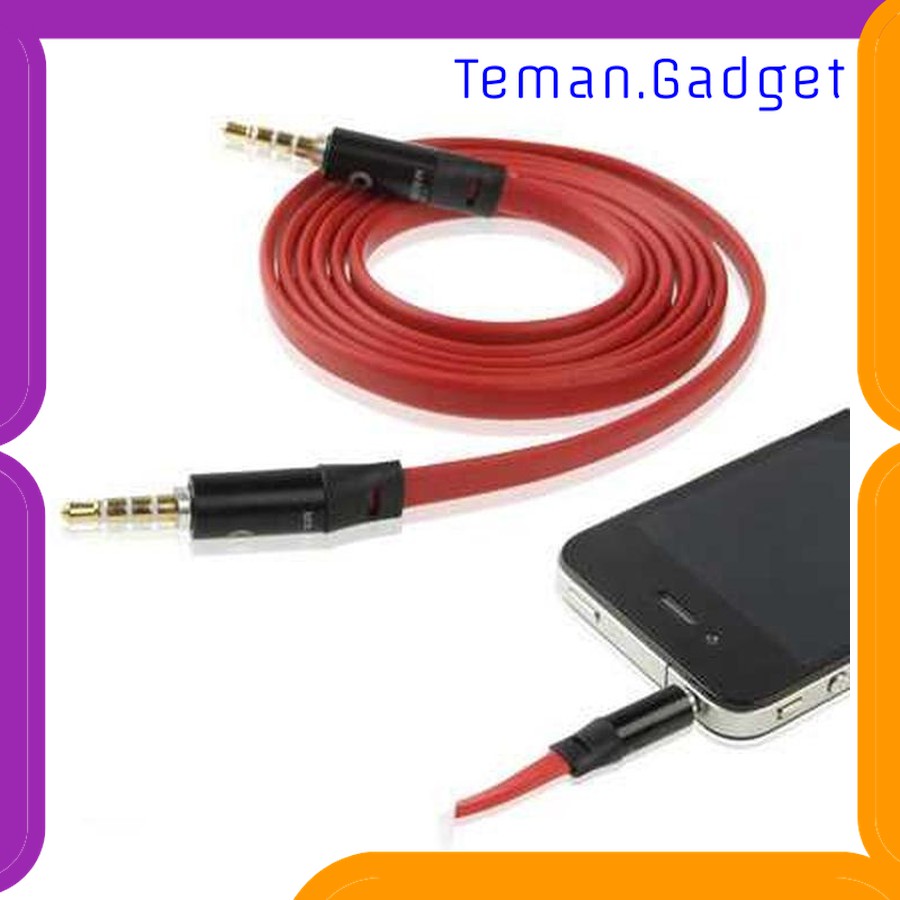 TG-AI144 ROVTOP KABEL AUX 3.5MM HIFI NOODLE DESIGN 1M - S-IP4G