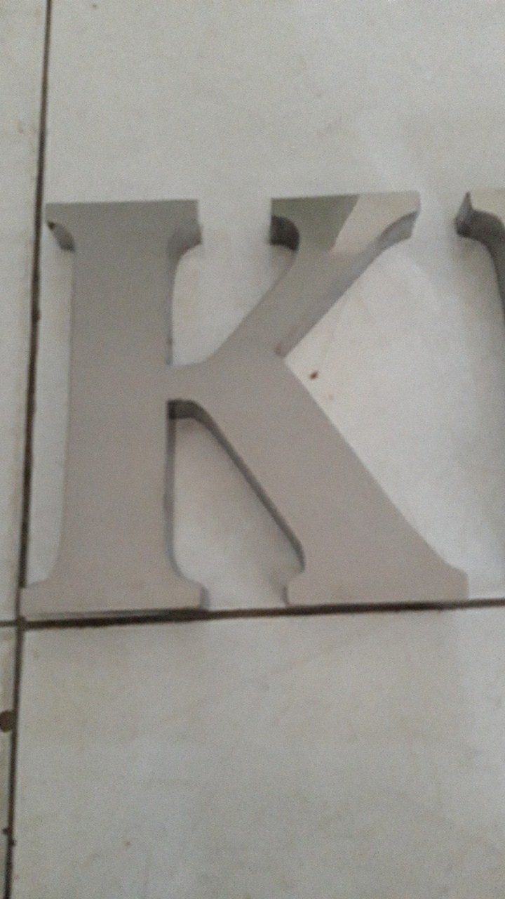 Huruf Timbul Stainless Termurah