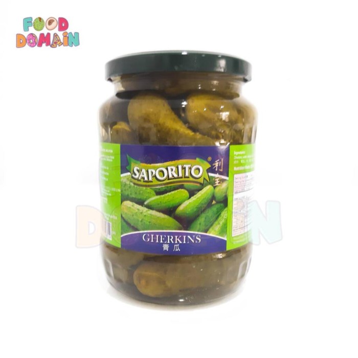 Saporito Gherkins - Acar Timun - 670 gr