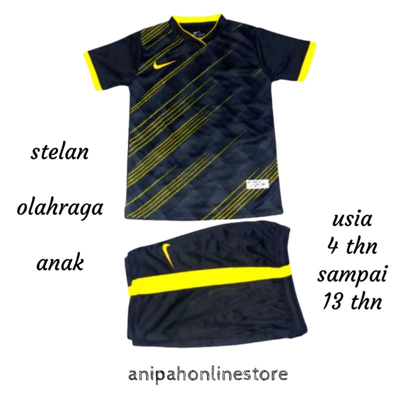 baju bola anak anak/ stelan olahraga anak laki laki perempuan