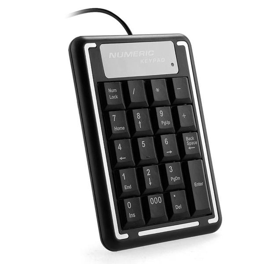 Keyboard Numeric /Numeric Keypad Cable USB 19 Keys