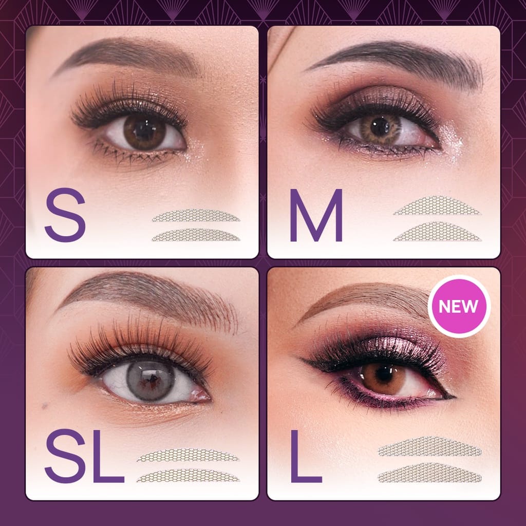 HAQUHARA EYELID VEIL X NANATH NADIA Skot Mata Jaring