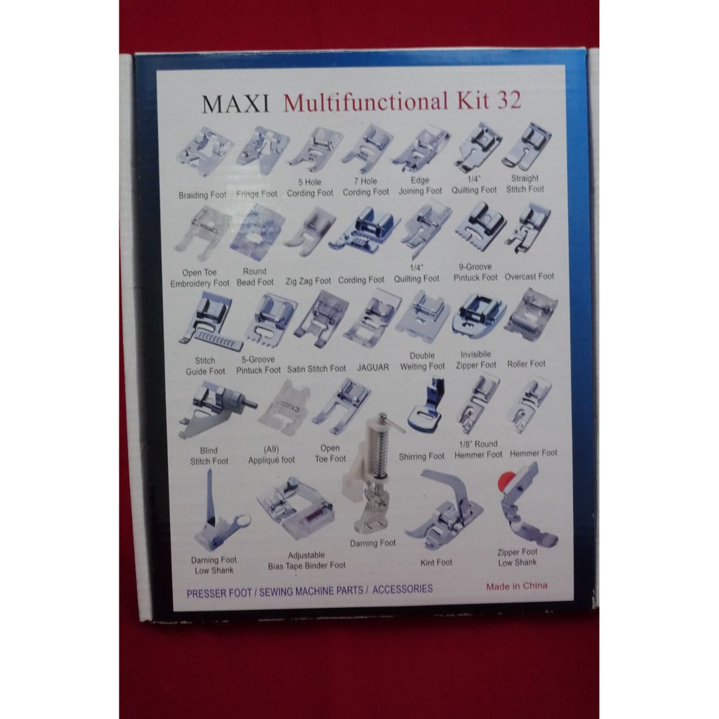 MAXI sepatu mesin jahit multifungsi 32