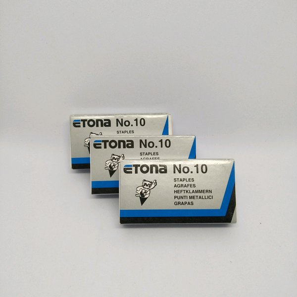 

Isi Staples Etona / Staples Filling Merk Etona No.10