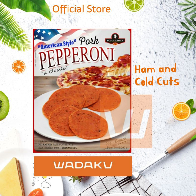

Pork Pepperoni Sven's Choice 100g
