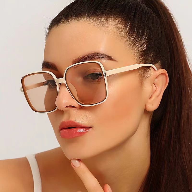 Kacamata Hitam UV400 Untuk Pria Dan Wanita - Kacamata Fashion Frame Kotak Korean Style