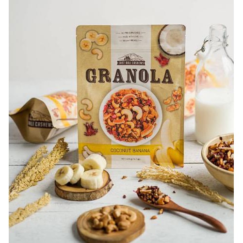 

East Bali Granola 400gr - Coconut Banana Cashew