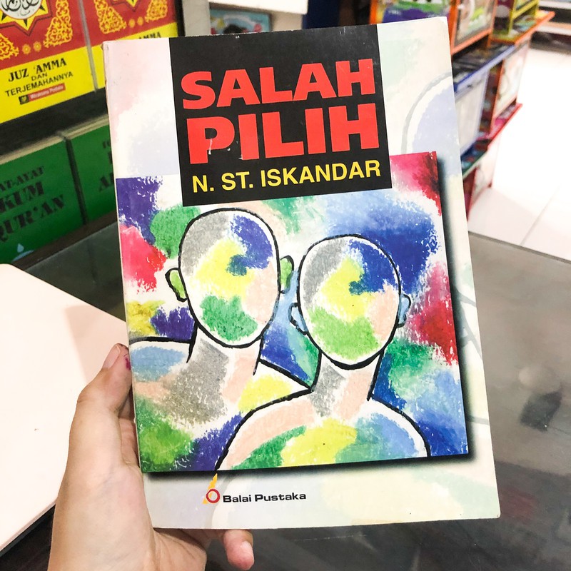 Buku Novel Salah Pilih N. ST. Iskandar Balai Pustaka