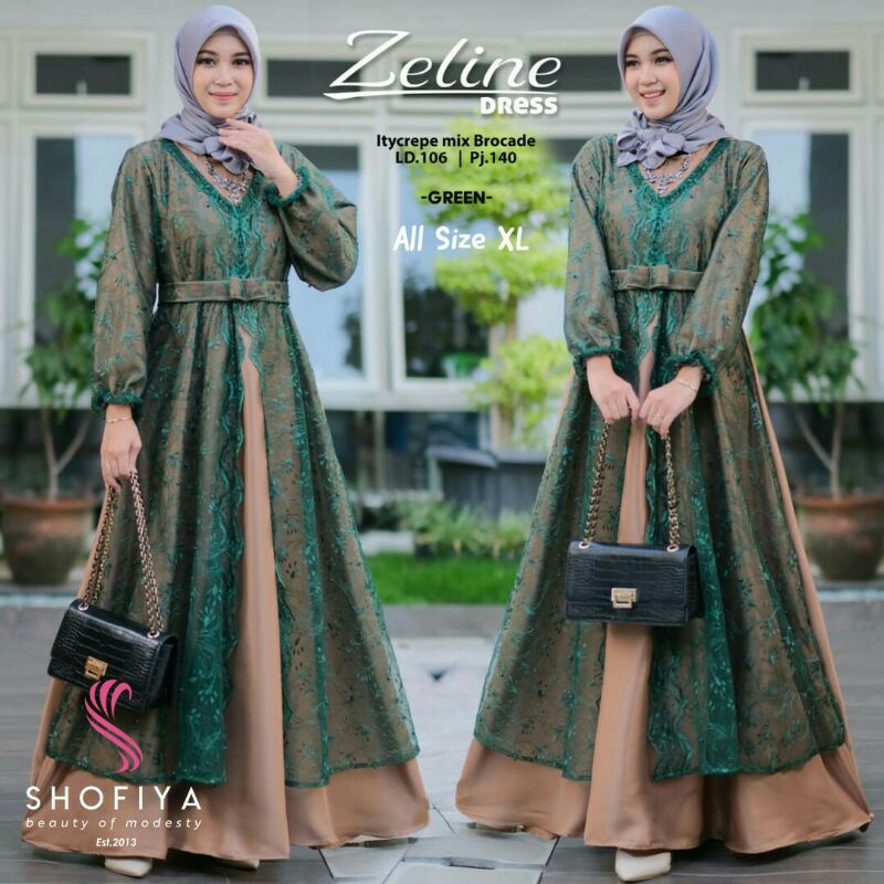 ZELINA Maxi Dress Ori by Shofiya