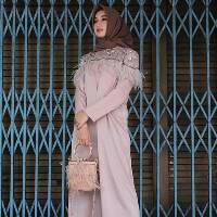 Rok wanita 7 8 prisket bludru suede velvet casual plisket Rok wanita 7 8 prisket bludru suede velvet casual plisket