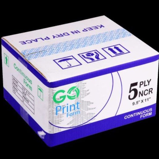 

Promo CONTINUOUS FORM 9.5 x 11/2 5 PLY NCR PRS (Bagi 2)