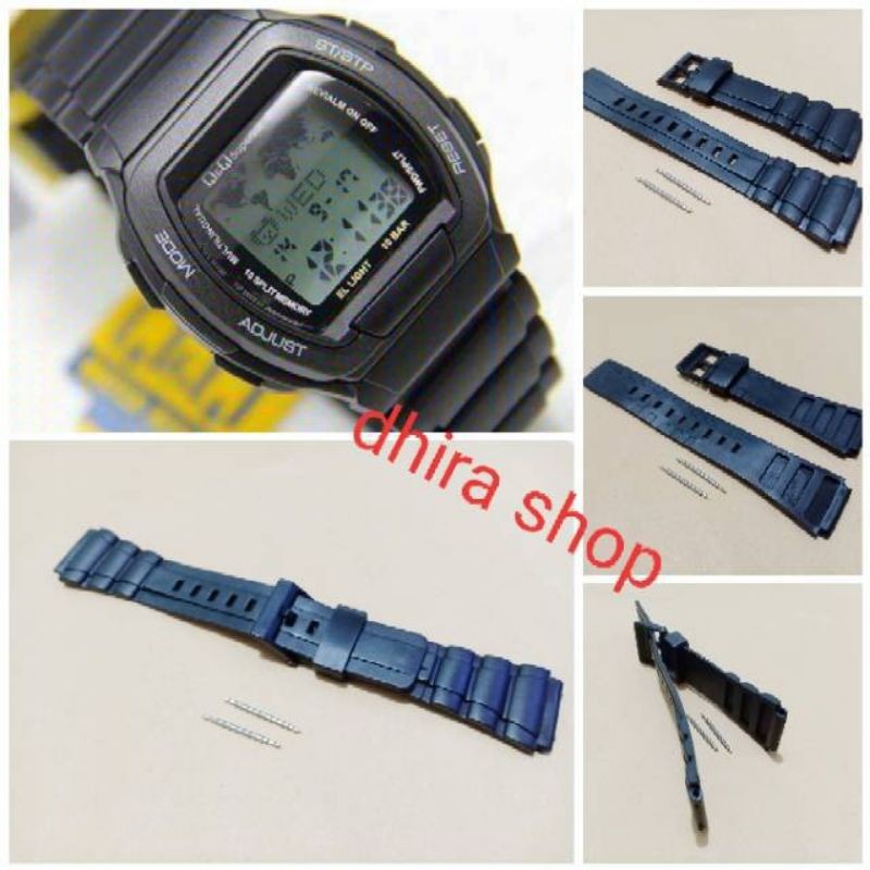 TALI JAM TANGAN QQ QnQ Q&amp;Q DATABANK SUPERIOR MMW3P101Y STRAP