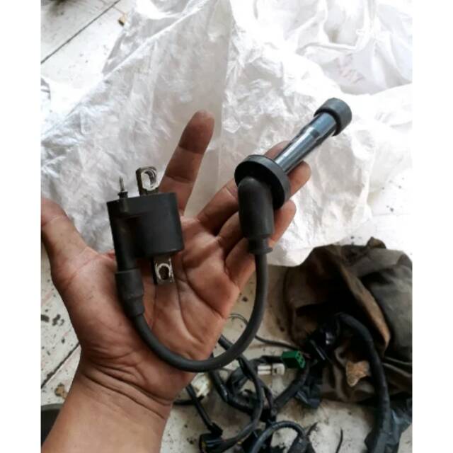 Koil sama Cup Busi Satria Fu 150 Ori Copotan Motor