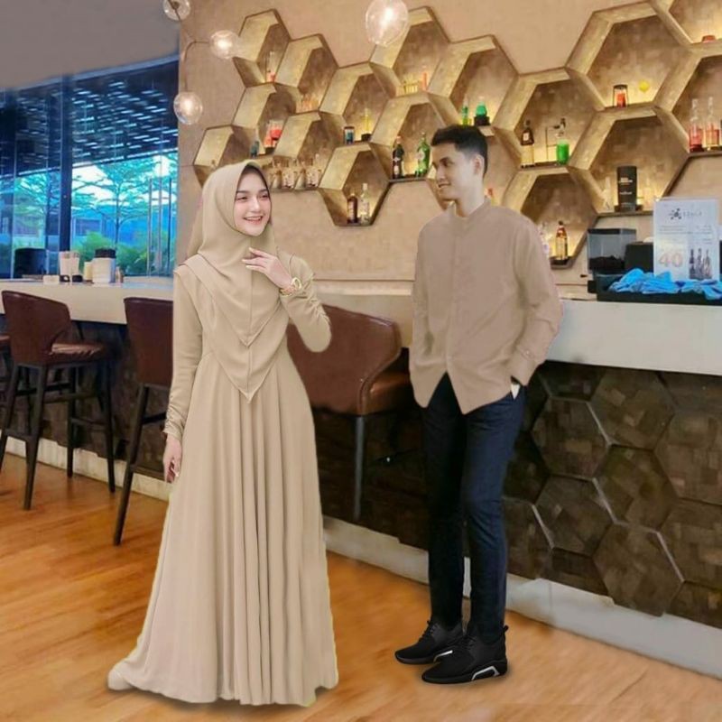 wenella Couple baju Couple pasangan baju kapel pasangan gamis Couple pasangan