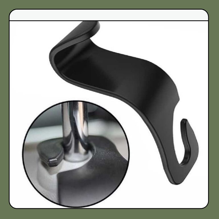 CAR HEADREST HANGER HOOK MOBIL GANTUNGAN BARANG MOBIL HOLDER 1 PCS