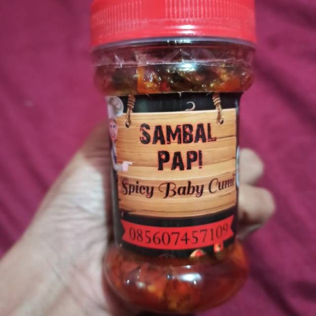 

Sambal baby cumi