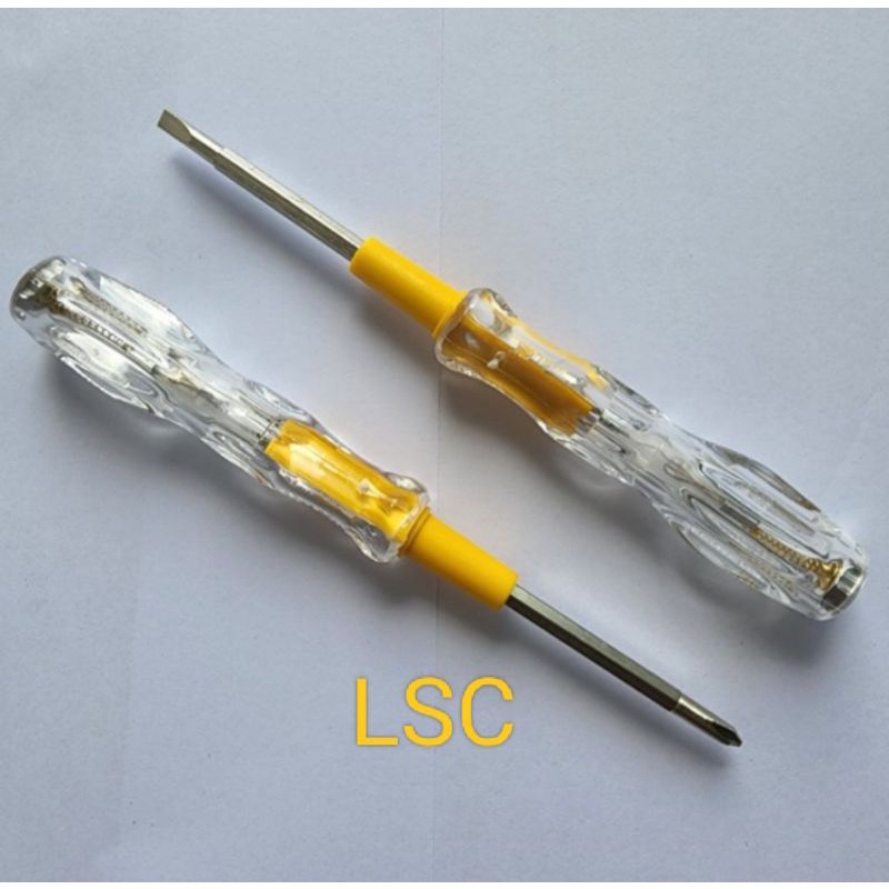 Taspen listrik obeng plus minus listrik test pen tespen murah