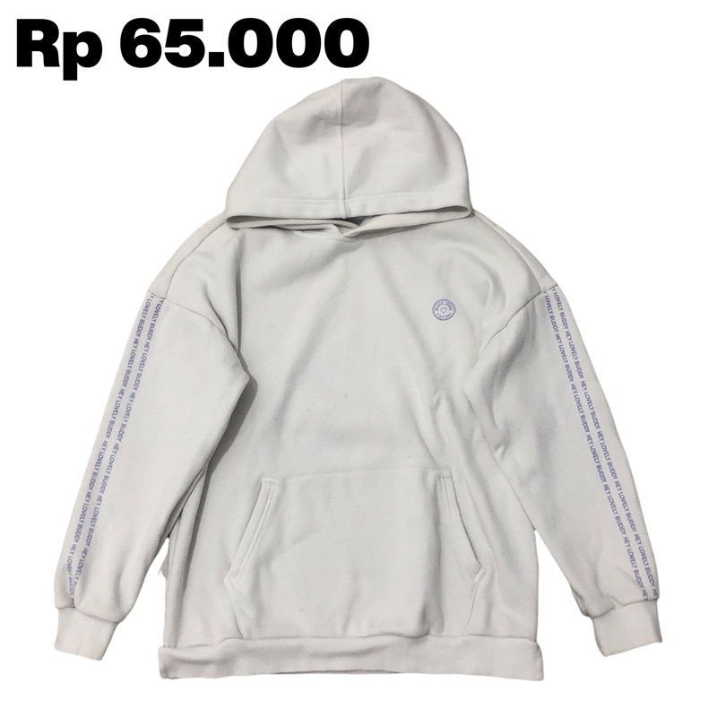 HOODIE ECOLIER WHITE