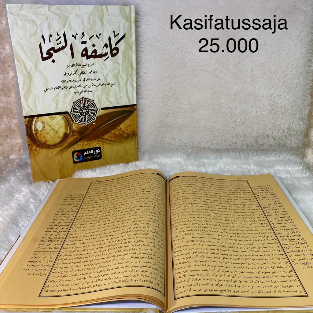 Kitab Kasyifatus Saja (Hard Cover Uk.Besar) - Syarah Safinatun Najah - Hard Cover - Syarah safinah