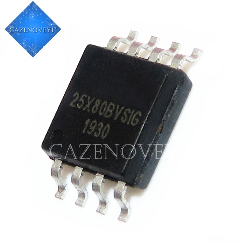 10pcs Ic W25X80Avsig 25x80avsig W25X80Bvsig W25X80 25x80 Sop-8