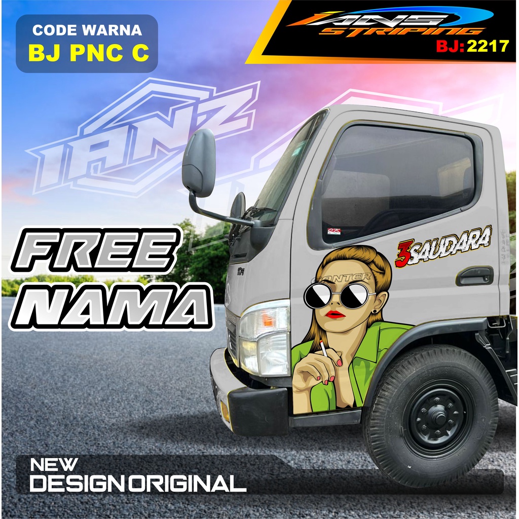 DECAL STICKER PINTU TRUK FUSO RAGASA / DECAL PINTU DUMTRUK  / STIKER MOBIL TRUK / STIKER PINTU TRUK KEREN