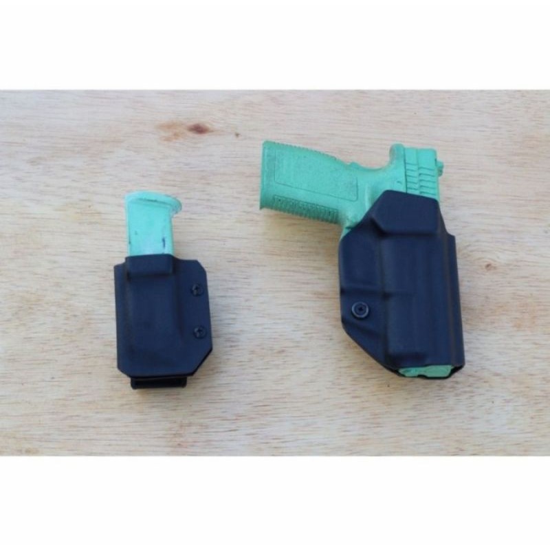 Holster HS9 OWB Kydex USA Sarung HS 9 Lengkap Pouch Mag Kydex