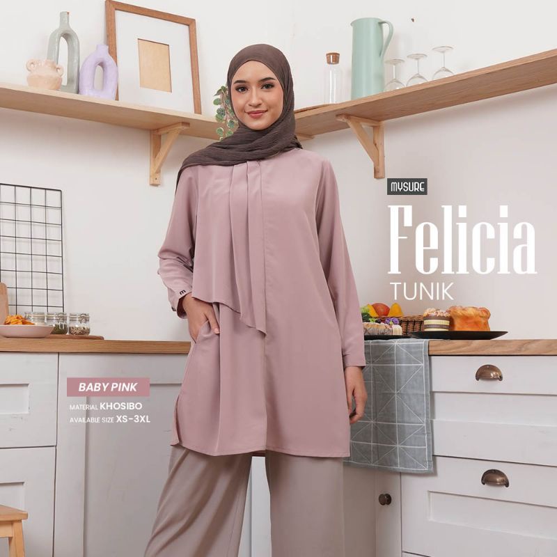 ATASAN TUNIK CALISTA || FELICIA TUNIK  || MYSURE