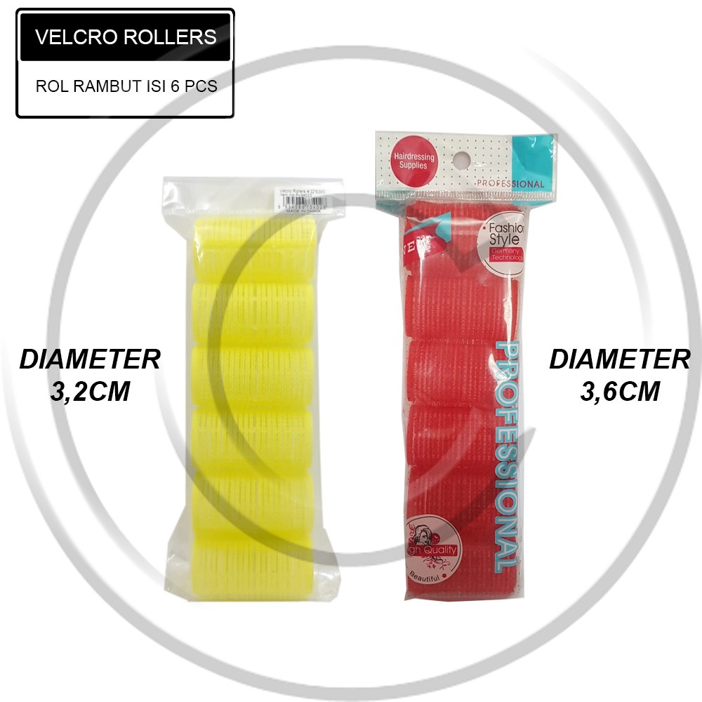AMARA / Velcro Roller (Rol Rambut) (Penggulung Rambut)