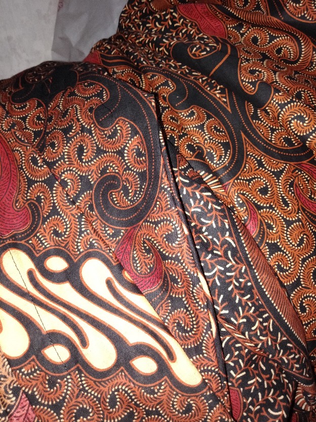 Batik Couple_maora Sania Ruffle Batik Couple Ori Ndoro Jowi Dnt Garansi Termurah