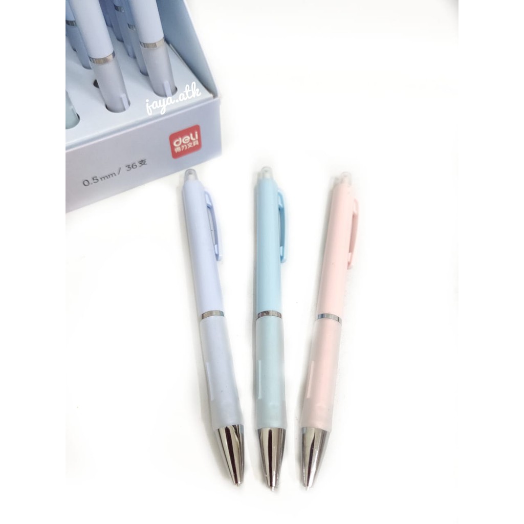 PENSIL MEKANIK CETEK CETREK DELI S347 0.5 MM WARNA PASTEL SOFT COLOUR MECHANIC PENCIL