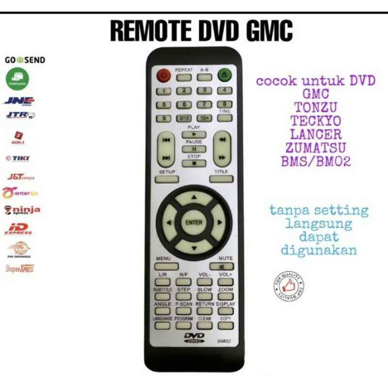 Remot DVD GMC