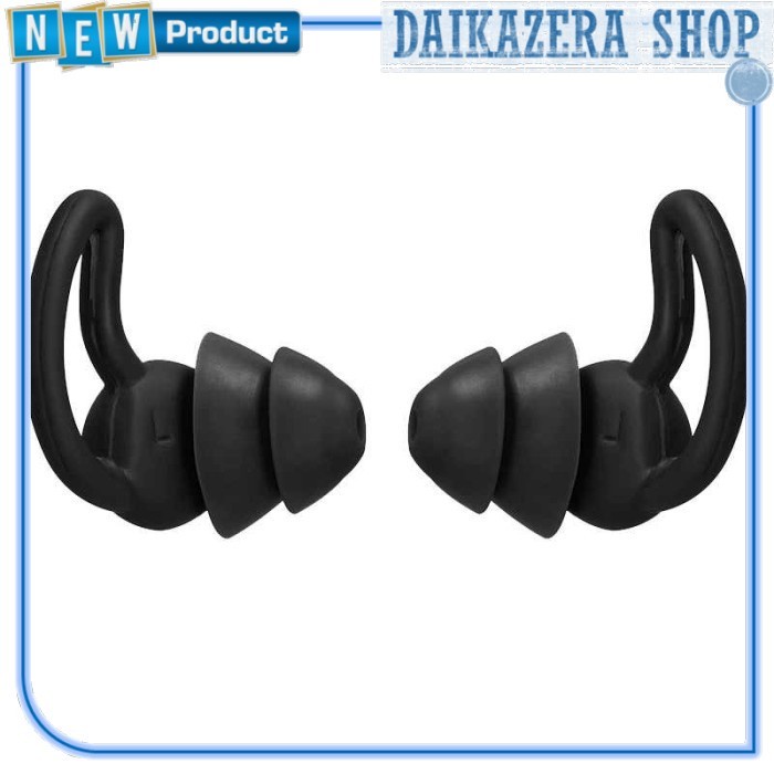 Penutup Telinga Anti Bising Ear Plug Noise Reduction 2 Layer - Hitam