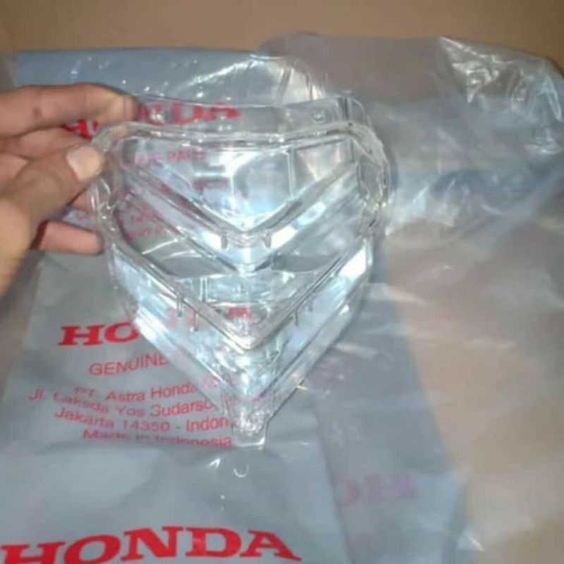 mika kaca lampu belakang cbr 250rr original bening mika kaca stoplamp cbr 250 original putih