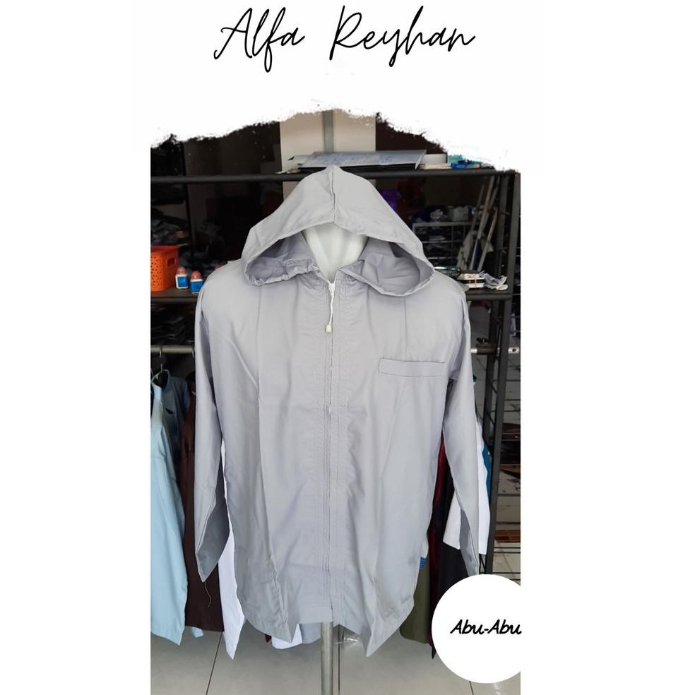 Baju Koko Taqwa Jaket Model Hodie Alfa Reyhan (KODE P2568)