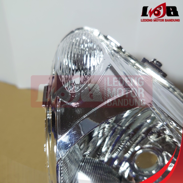 Reflektor Mio Sporty Smile 2008 Headlamp Kaca Lampu Depan Lokal Geronimo