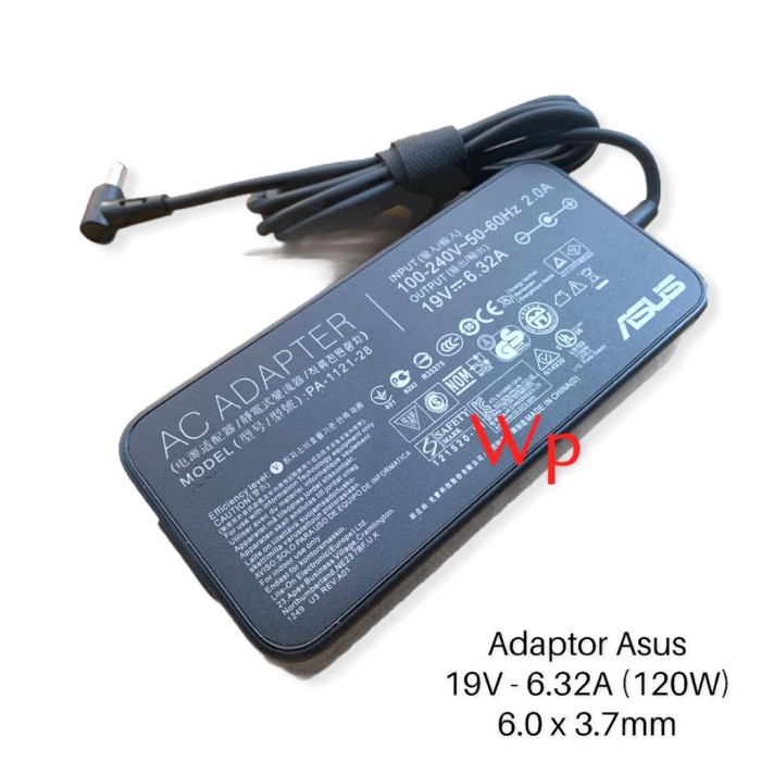 Adaptor Charger Laptop Asus ROG 19V 6.32A (6.0 x 3.7mm) 120W