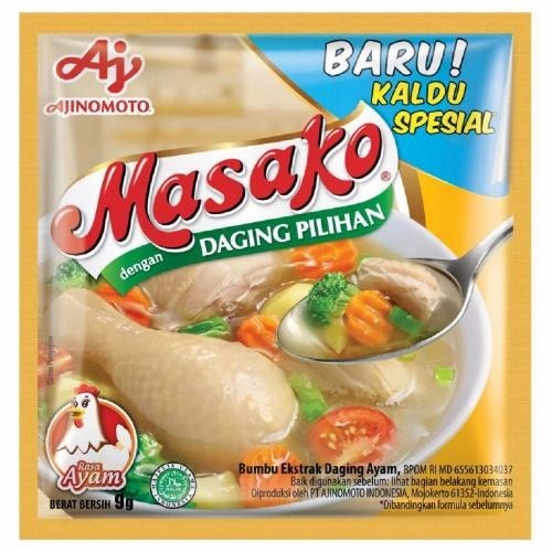 

Masako Ayam 11 Gr x 12 Sachet (AJINAMOTO)