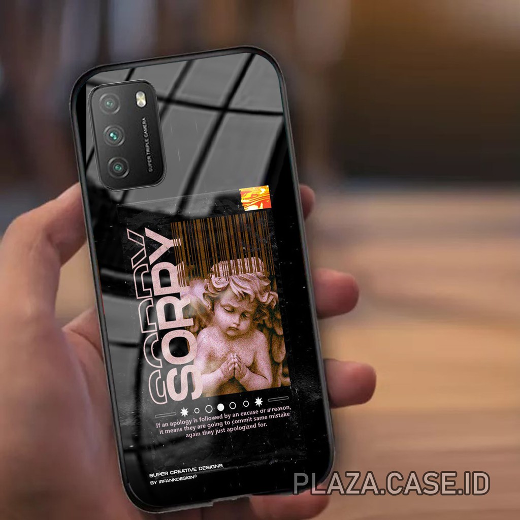 [K94] Soft Case Glass Kaca XIAOMI POCO M3 9T POCO X3 NOTE 8 9A 9C NOTE 9 NOTE 9 PRO NOTE 7 7 8 7A 8A | Case Xiaomi Not 10 | Case Xiaomi Not 9 | case redmi 9C | Case Xiaomi redmi 9T | Case Redmi 10 | Case Xiaomi Redmi 6a | Case Xiaomi Redmi 9